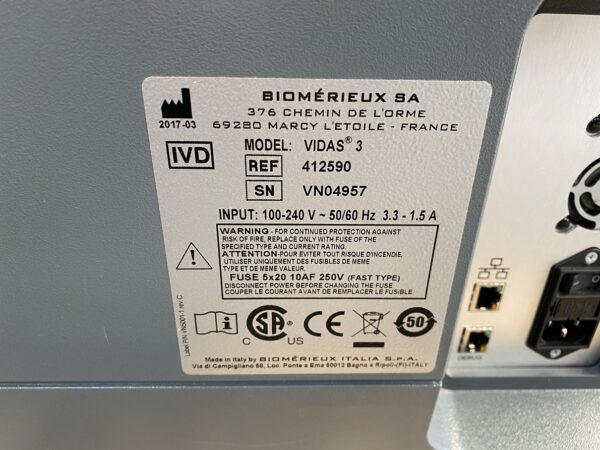 Biomerieux-Vidas-3-LCS-used-clinical-laboratory-analyzers-02 BIOMERIEUX VIDAS 3